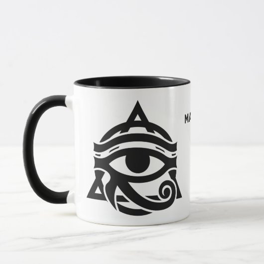 Douanenaam Oog van Horus Mok (Links)