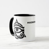 Douanenaam Oog van Horus Mok (Voorkant links)