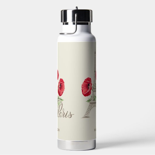 Douanenaam Parijs Frankrijk Waterfles (Rechts)
