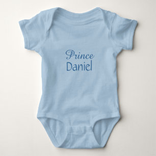 Douanenaam "Prince"-kleding Romper