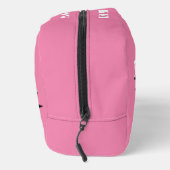 Douanenaam Roze Klassieke Auto Toilettasje (Rechts)