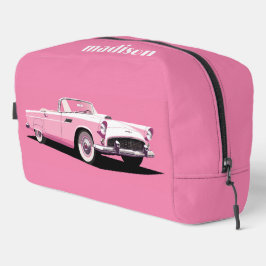 Douanenaam Roze Klassieke Auto Toilettasje