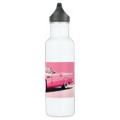 Douanenaam Roze Klassieke Auto Waterfles (Rechts)