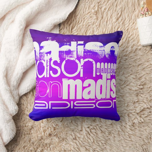 Douanenaam; Roze, Violet Blauw, Magenta, paarse Kussen (Deken)