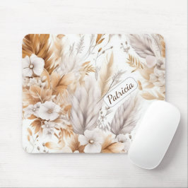 Douanenaam Rustieke Moderne Boheemse Wildbloemen Muismat