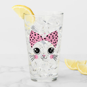 Douanenaam Schattige Kattengezicht Glas
