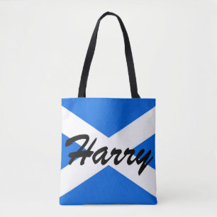 Douanenaam Scottish flag bagstcn Tote Bag
