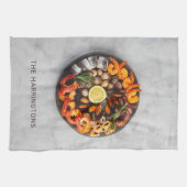 Douanenaam Seafood Platter Theedoek (Horizontaal)