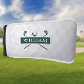 Douanenaam Smaragd Groene Clubs en Bal Golfheadcover