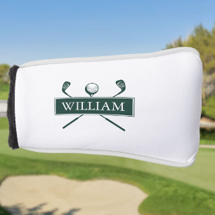 Douanenaam Smaragd Groene Clubs en Bal Golfheadcover