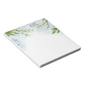 Douanenaam Sparren Bos Buiten Notitieblok (Schuin)