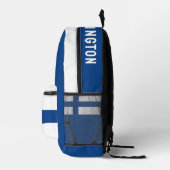 Douanenaam Suomi Finland Bedrukte Rugzak (Rechts)