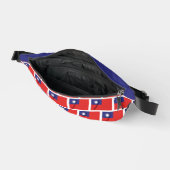 Douanenaam TAIWANESE VLAG VAN TAIWAN Fanny Pack Heuptasje (Open)