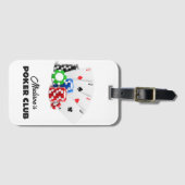 Douanenaam & Tekstpook/Casino Bagagelabel (Voorkant (horizontaal))