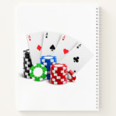 Douanenaam & Tekstpook/Casino Notitieboek (Achterkant)