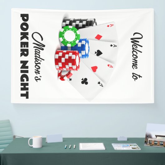 Douanenaam & Tekstpook/Casino Spandoek (Beurs)