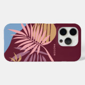 Douanenaam Tropisch Case-Mate iPhone Case (Achterkant (horizontaal))