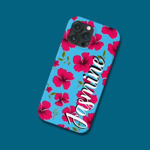Douanenaam Tropische Vette Bloem - Telefoongeval Case-Mate iPhone Case