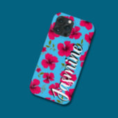Douanenaam Tropische Vette Bloem - Telefoongeval Case-Mate iPhone Case