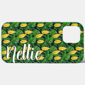 Douanenaam Tropische Vette Bloem - Telefoongeval Case-Mate iPhone Case (Achterkant (horizontaal))