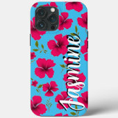 Douanenaam Tropische Vette Bloem - Telefoongeval Case-Mate iPhone Case (Achterkant)
