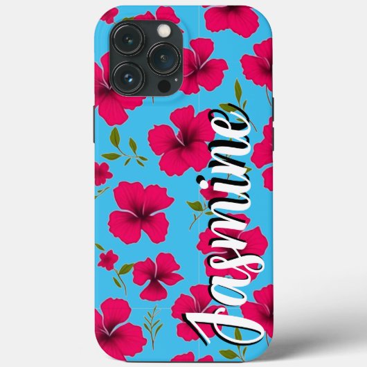 Douanenaam Tropische Vette Bloem - Telefoongeval Case-Mate iPhone Case (Achterkant)