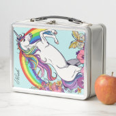 Douanenaam Unieke Eenhoorn Bloemen Patroon Ontwerp (In situ)