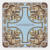 Douanenaam  Victoriaans Stickers (Voorkant)