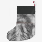 Douanenaam voor bont kleine kerstsok (Achterkant)