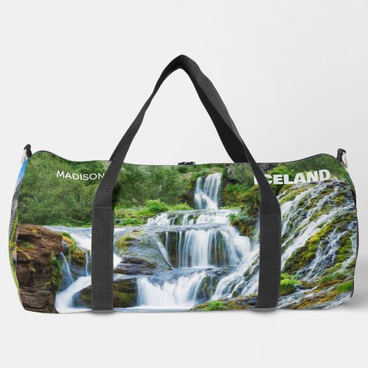 Douanenaam Watervallen van IJsland Plunjezak (Voorkant)