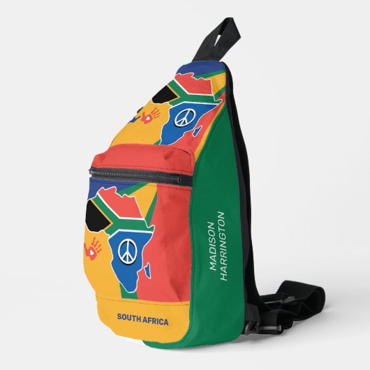 Douanenaam Zuid-Afrika Sling Bag (Rechterhoek)
