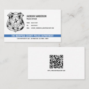 Douanepolitie Wetshandhaving QR Code Visitekaartje