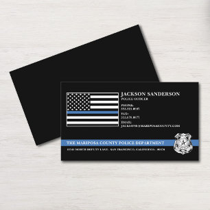 Douanepolitieambtenaar Wetshandhaving Logo Visitekaartje