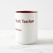 Douanepot voor leraren cadeau mok (Midden)