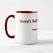 Douanepot voor leraren cadeau mok (Links)