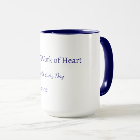 Douanepot voor leraren geschenk mok  (Voorkant rechts)