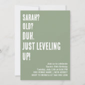 DOUANERECHT. GEWOON NIVELLEREN! GRAPPIGE VERJAARDA KAART (Voorkant)