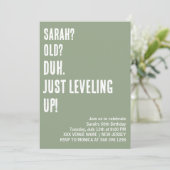 DOUANERECHT. GEWOON NIVELLEREN! GRAPPIGE VERJAARDA KAART (Staand voorkant)