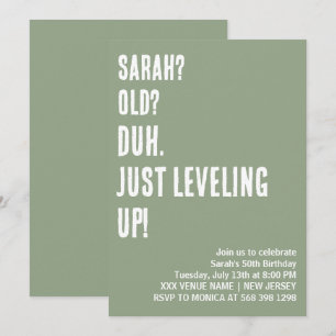 DOUANERECHT. GEWOON NIVELLEREN! GRAPPIGE VERJAARDA KAART