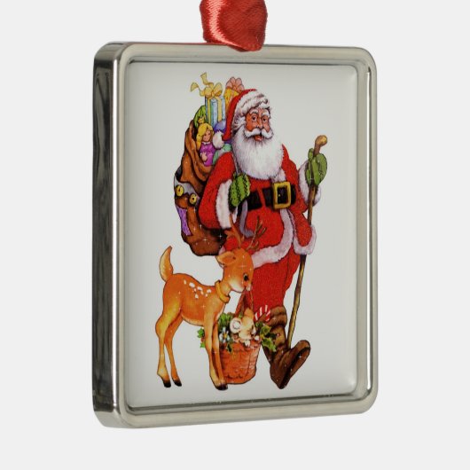 DOUANESCHRISTMAS TREE METALEN ORNAMENT (Rechts)