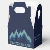 Douanestekens Zwitserland Bedankdoosjes (Geopend)