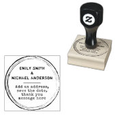 Douanestempel Douanetekst Benauwde Ronde  Rubberstempel (Gestempeld)