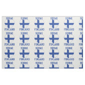 Douanestructuur SUOMI FINLAND Stof (Fat Quarter)