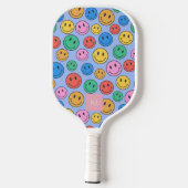 Douaneur Initial Smiley Face Pickleball Paddle (Achterkant)
