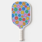 Douaneur Initial Smiley Face Pickleball Paddle (Voorkant)
