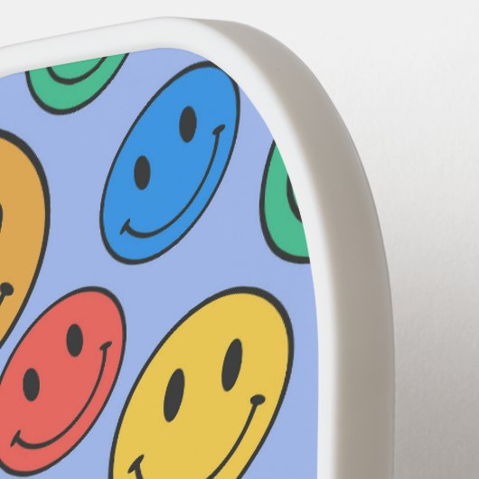 Douaneur Initial Smiley Face Pickleball Paddle (Links Detail)