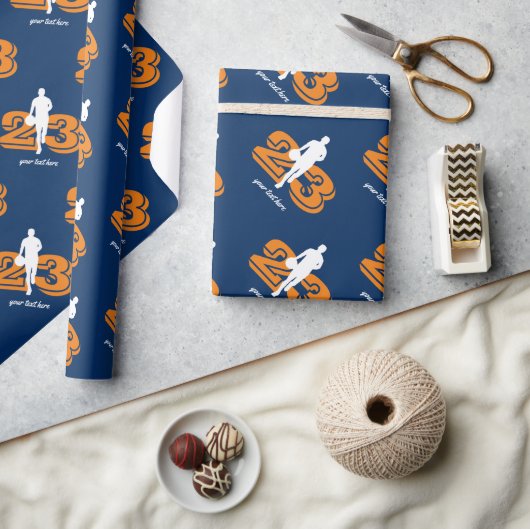 Douaneverpakkings papier voor basketballer (Crafts)