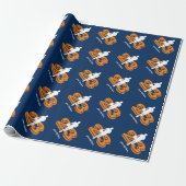 Douaneverpakkings papier voor basketballer (Uitgerold)