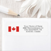 Douanevlag Canada Canada Etiket (Insitu)