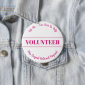 Douanevrij verkrijgbare aangepaste roze speld voor ronde button 4,0 cm (In situ)